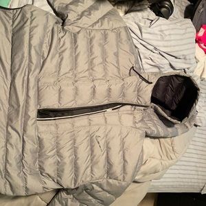 Gray Nike coat